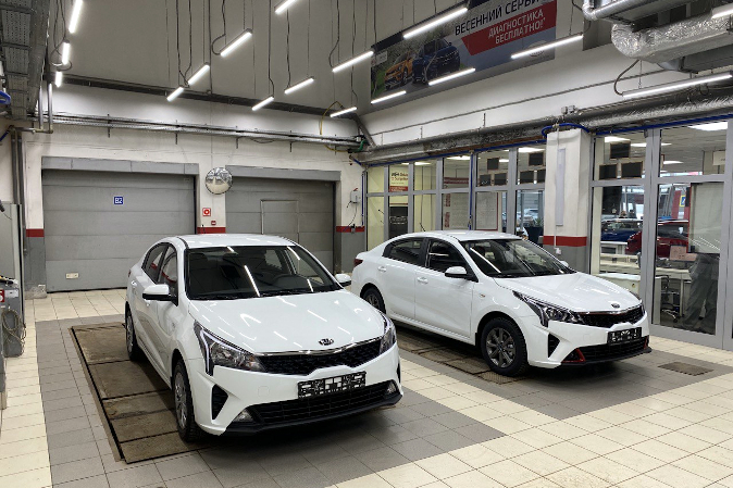 Открытие салона Kia на Ярославском шоссе