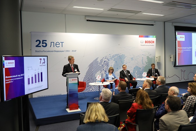 Выручка Bosch в России растет быстрее, чем в мире
