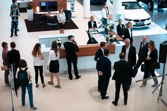 Открытие автосалона BMW в Нижнем Новгороде ГК Агат