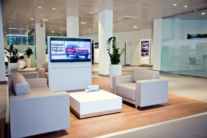 Открытие пятого цифрового шоу-рума Volkswagen ГК Авторусь