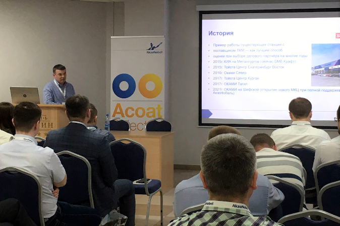 Программа Acoat Selected начала свою работу в России