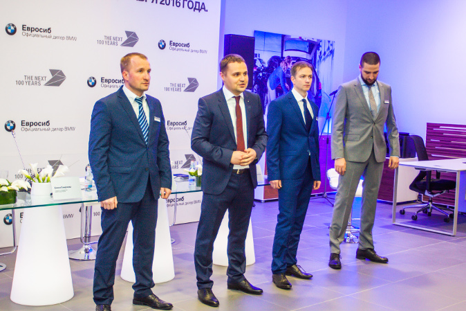 Открытие салона BMW в Санкт-Петербурге ГК «Евросиб»