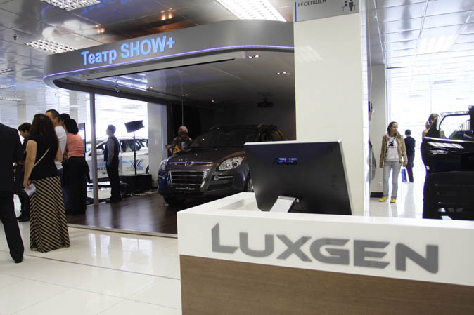 Москва встречает первый фирменный шоу-рум Luxgen