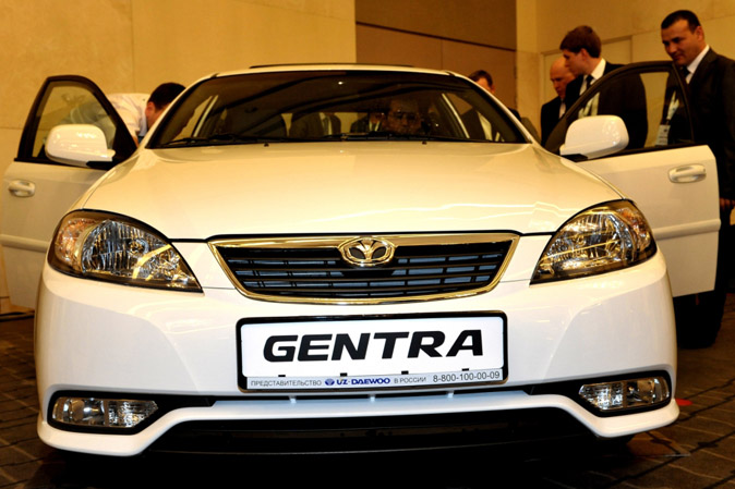 Daewoo Gentra дебютирует в России