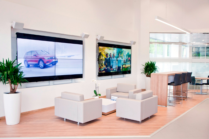 Открытие пятого цифрового шоу-рума Volkswagen ГК Авторусь