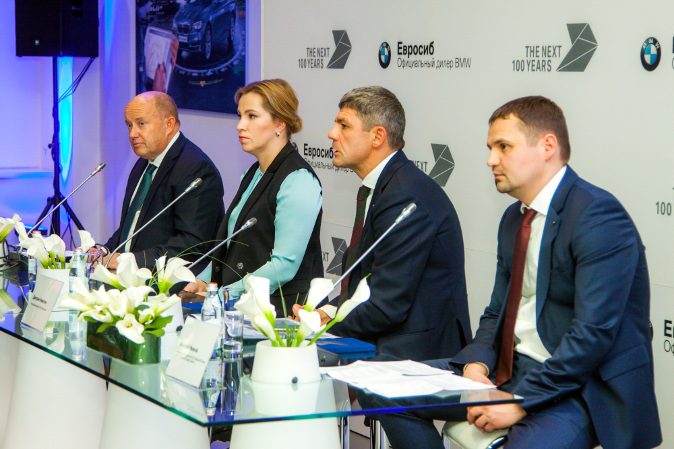 Открытие салона BMW в Санкт-Петербурге ГК «Евросиб»