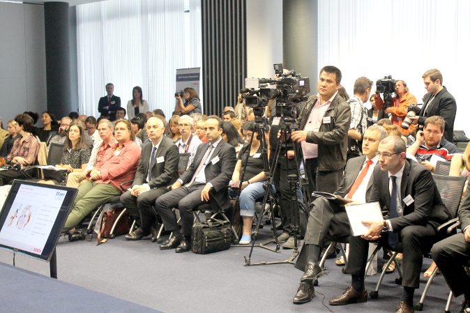 Пресс-конференция Bosch в новой штаб-квартире в Химках