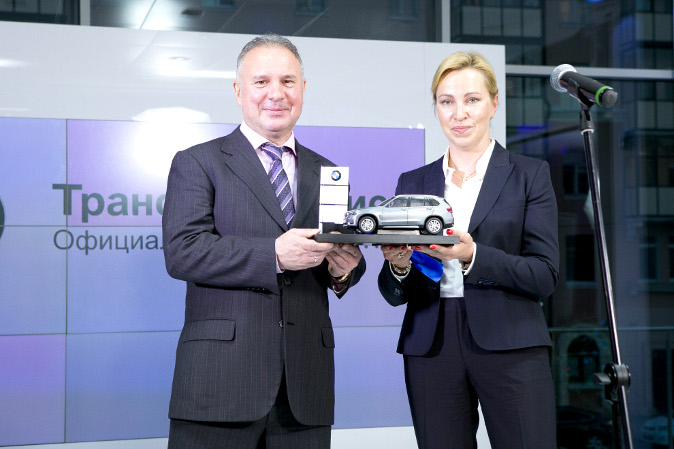 Вячеслав Зубарев, ТрансТехСервис; Елена Смирнова, БМВ Русланд Трейдинг