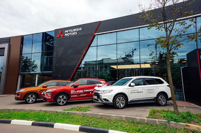 Открытие салона Mitsubishi в Москве