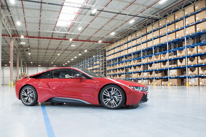 Открытие складского комплекса BMW