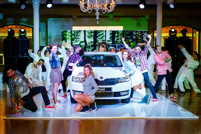 Премьера SKODA Rapid в Москве Премьера SKODA Rapid в Москве
