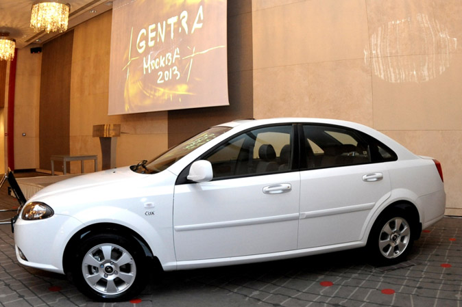Daewoo Gentra дебютирует в России