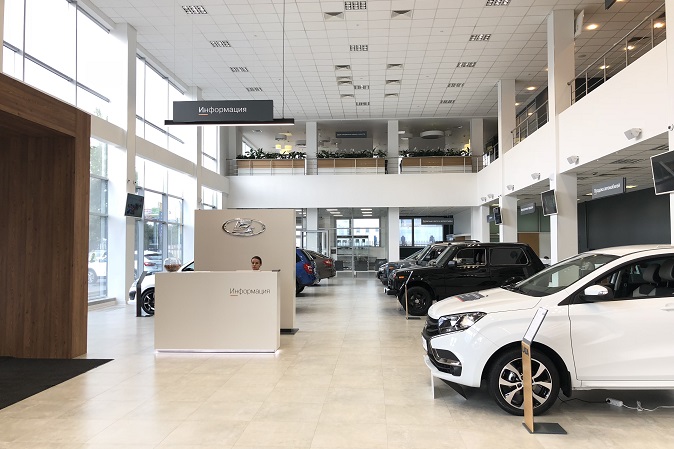 «Техинком» открыл крупнейший салон «Лада» в столичном регионе